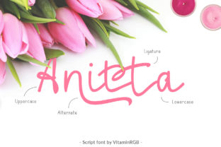 Anitta Script: The Elegant Font for Unforgettable Designs
