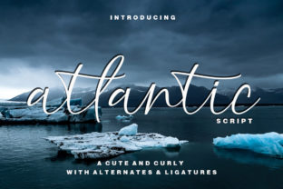 Atlantic Script: A Vintage Yet Clean Typeface for Modern Projects