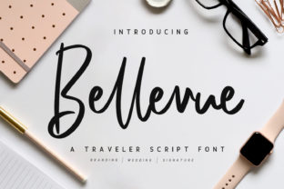 Bellevue Script: The Handwritten Font That Elevates Your Creative Vision
