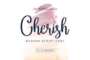 Cherish Script: An Elegant Modern Font with Natural Appeal