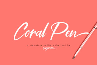 Coral Pen Script: A Fresh Take on Elegant Handwriting