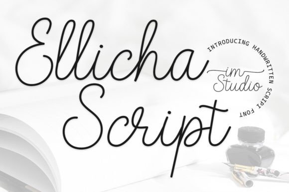 Ellicha Script: Crafting an Authentic Brand Signature
