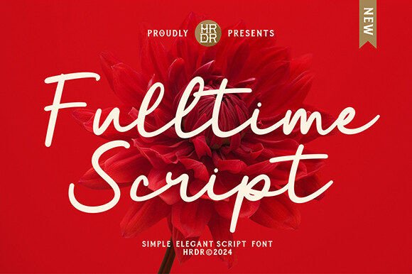 Fulltime Script: The Elegant Script Font for Modern Brands