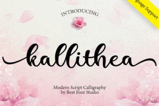 Kallithea Script: Elevate Your Brand with Elegant Calligraphy