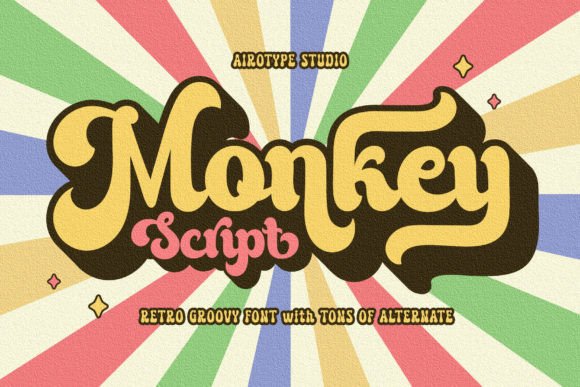 Monkey Script: Injecting Bold, Nostalgic Energy into Modern Design
