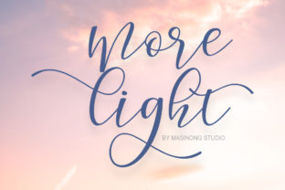 Morelight Script: A Dance of Ink and Elegance
