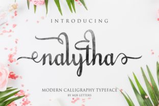 Nalytha Script: An Elegant Typeface for Elevated Designs