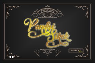 Pandai Sikek Script: Weaving Cultural Artistry into Modern Design