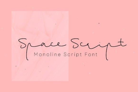 Space Script: Crafting Authentic Connection with a Modern Monoline Font
