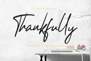 The Grace of Handwritten Design: A Look at Thankfully Script