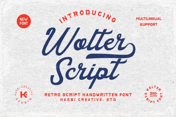 Wolte Script: A Vintage Monoline for Timeless Design
